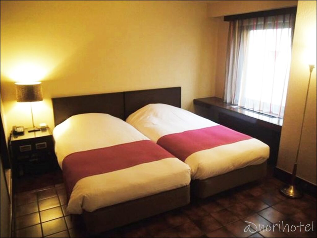 ホテル アーバン＜ＨＯＴＥＬ ＵＲＢＡＮ＞池袋で宿泊した部屋は「アーバンジャパニーズツイン」タイプ