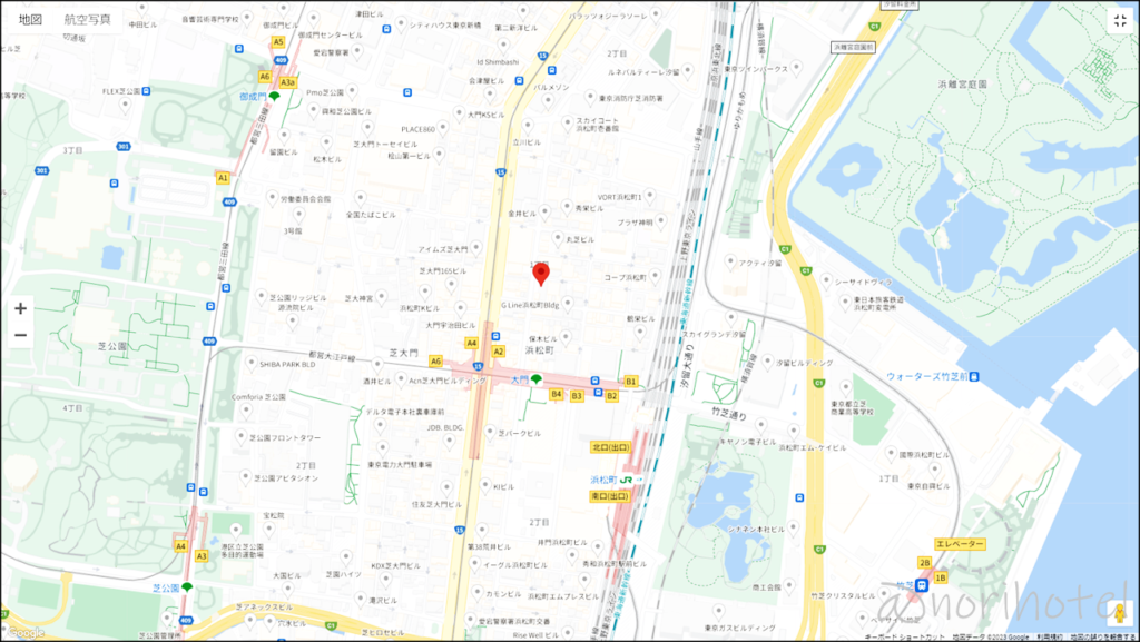 【名鉄イン浜松町】ホテルの情報、JR浜松町駅から4分、大門駅から2分という好立地【レビュー･口コミ浜松町･大門】