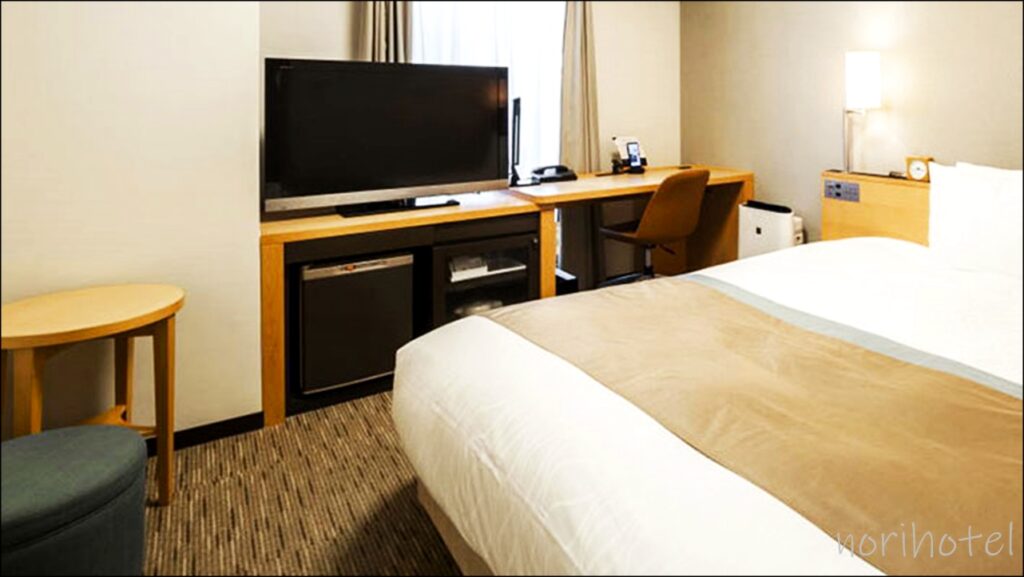 リッチモンドホテル宇都宮駅前アネックスで宿泊した部屋は「プレシャスダブルルーム」タイプ