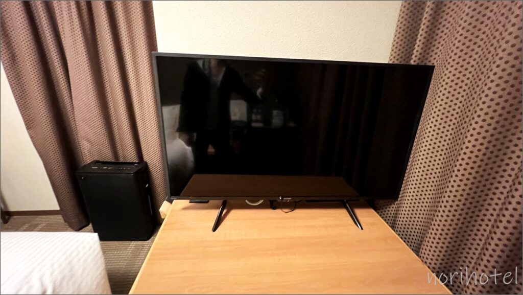 リッチモンドホテル浅草のテレビは大きい40インチ液晶TV【モデレートダブル･レビュー･口コミ･感想･評価】