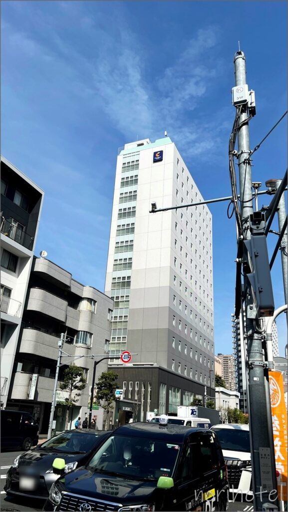 コンフォートホテル東京清澄白河は駅から近くてすぐに到着【ダブルエコノミー･宿泊レビュー･口コミ･感想･評価】
