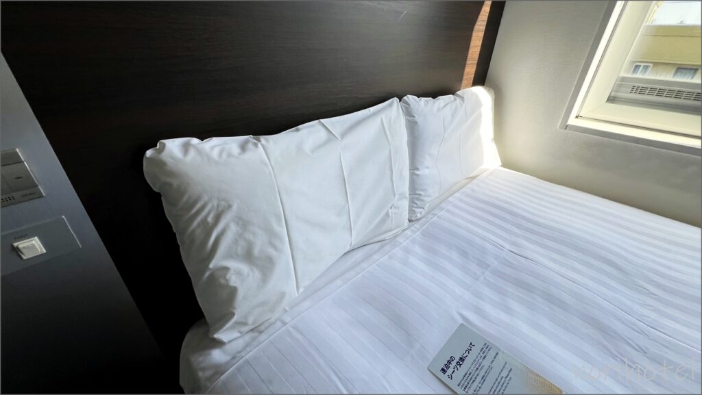 コンフォートホテル東京清澄白河の枕
