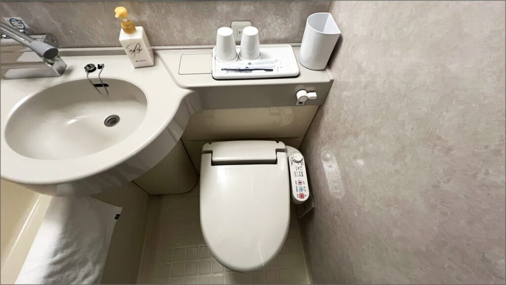 コンフォートホテル東京清澄白河のトイレ