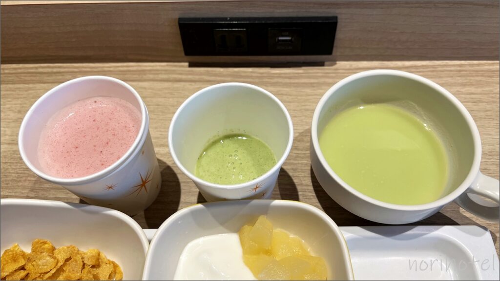 コンフォートホテル東京清澄白河の朝食はどれも美味しそうなので、たくさんの種類をお皿に盛りました！