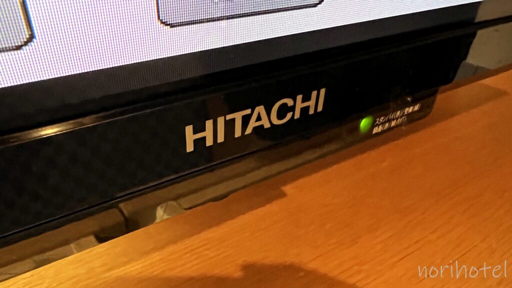 横浜桜木町ワシントンホテルのテレビは日立 Wooo 32V型 液晶テレビ L32-H3【ワイドシングルルーム･レビュー･口コミ･感想･評価】