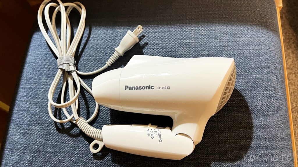 横浜桜木町ワシントンホテルのドライヤーは「Panasonic EH-NE13」【スタンダードダブルルーム･レビュー･口コミ･感想･評価】