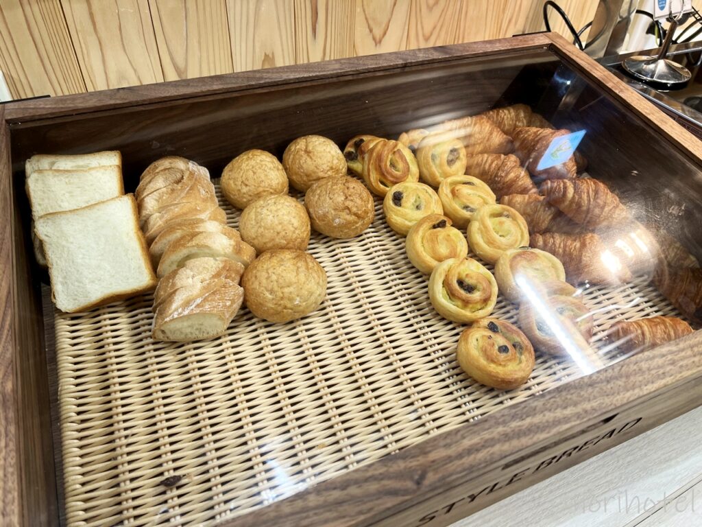 ホテルヴィスキオ富山 by GRANVIAの朝食のパンの種類も豊富でおいしい！キャビネットプティングもパンケーキも美味しすぎる！【朝食ビュッフェ･宿泊レビュー･口コミ･感想･評価】