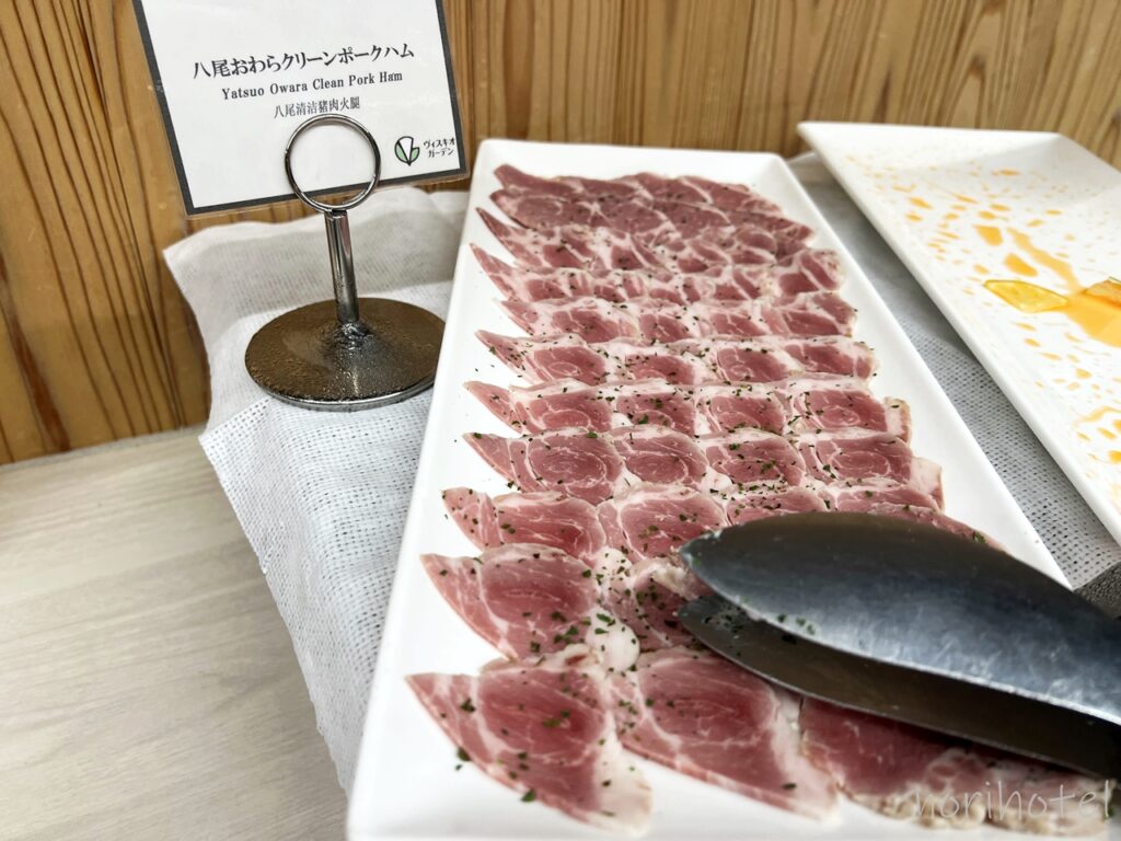 ホテルヴィスキオ富山 by GRANVIAの朝食はチーズ・ハム・サラミなども充実【朝食ビュッフェ･宿泊レビュー･口コミ･感想･評価】
