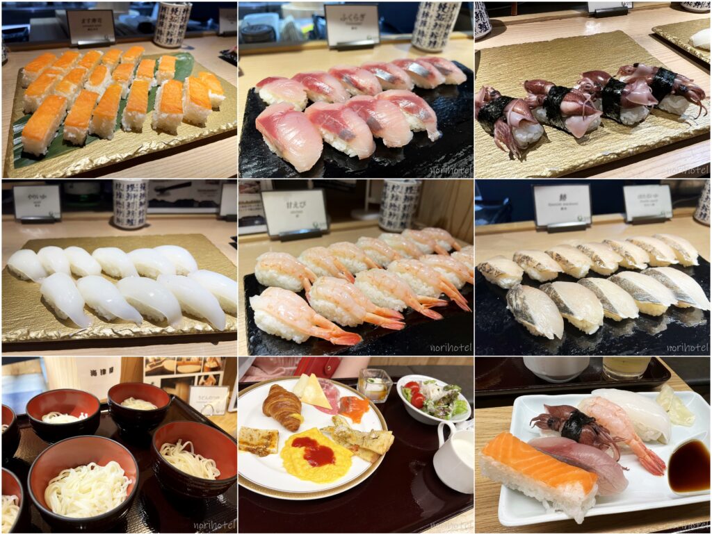 ホテルヴィスキオ富山 by GRANVIAの朝食レビュー｡ビュッフェでお寿司が食べ放題!富山の名物料理も多くて大満足でオススメ!【宿泊記レビュー･感想･口コミ･評価】 #ホテルヴィスキオ富山 ホテルヴィスキオ #富山 #富山ホテル