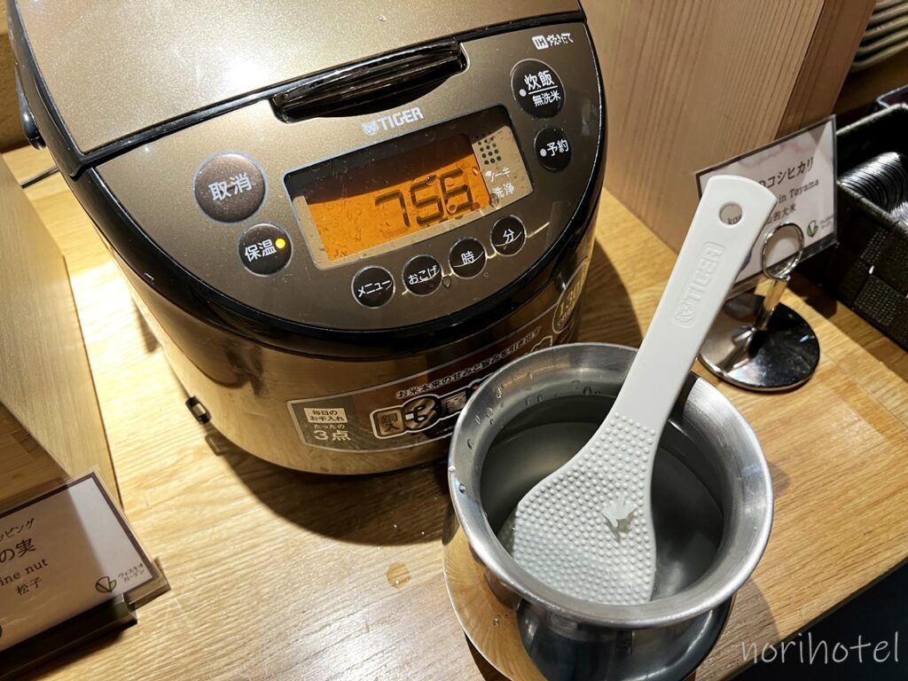 ホテルヴィスキオ富山 by GRANVIAの朝食は納豆、お粥【朝食ビュッフェ･宿泊レビュー･口コミ･感想･評価】