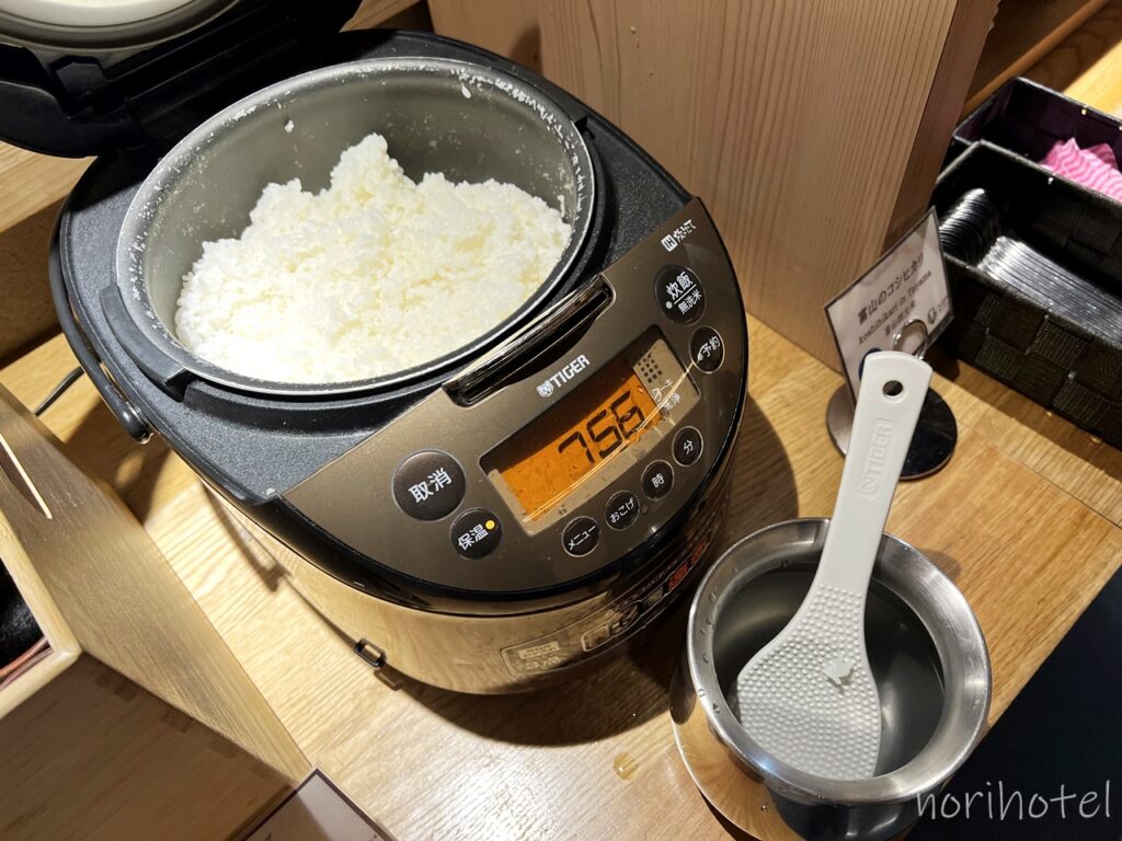 ホテルヴィスキオ富山 by GRANVIAの朝食は納豆、お粥【朝食ビュッフェ･宿泊レビュー･口コミ･感想･評価】