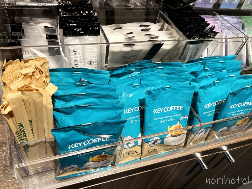 ホテルヴィスキオ富山のアメニティのコーヒーはKEY COFFEE ドリップ オン【宿泊レビュー･口コミ･感想･評価】