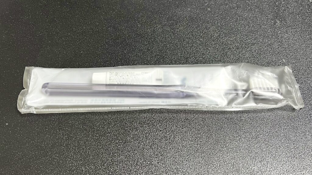 ホテル グランビュー高崎のアメニティの歯ブラシ・ハミガキセット(旭産業) 【TOOTH BRUSH宿泊レビュー・口コミ・感想・評価・群馬ホテル】