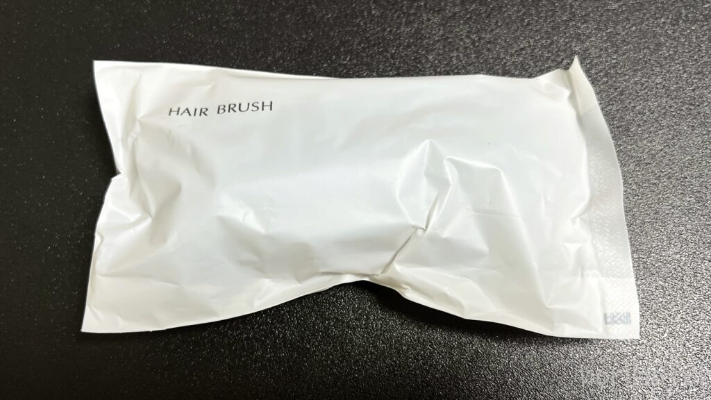 ホテル グランビュー高崎のアメニティのヘアブラシ【宿泊レビュー・口コミ・感想・評価・群馬ホテル】