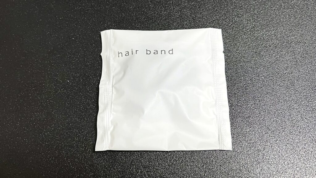ホテル グランビュー高崎のアメニティのヘアバンド【宿泊レビュー・口コミ・感想・評価・群馬ホテル】