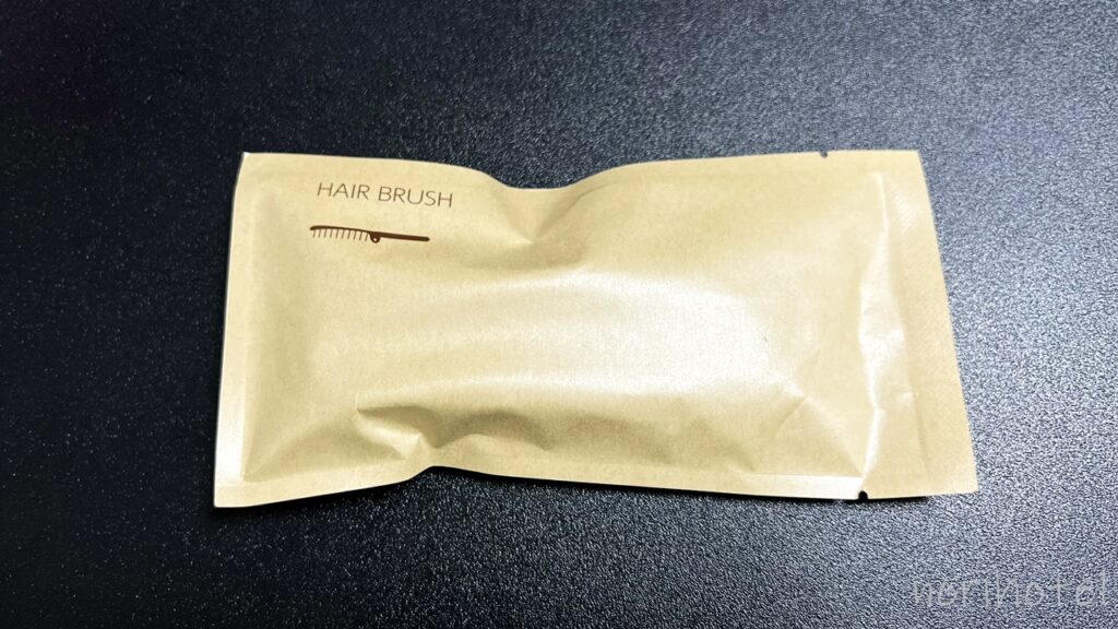 東急ステイ池袋ホテルのアメニティのヘアブラシ【宿泊レビュー・口コミ・感想・評価・東京池袋ホテル】