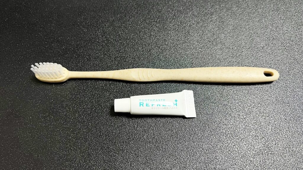 東急ステイ池袋ホテルのアメニティの歯ブラシ・ハミガキセット【TOOTH BRUSH宿泊レビュー・口コミ・感想・評価・東京池袋ホテル】